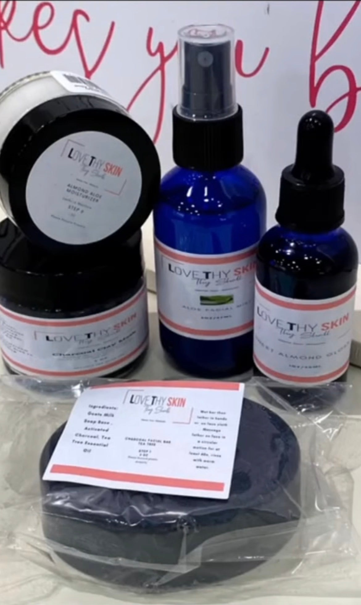 Charcoal Skincare Set